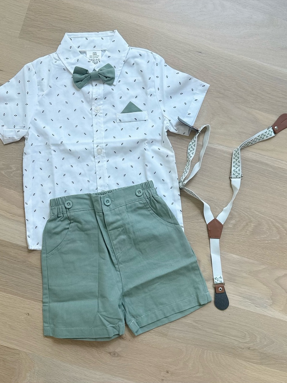 Boys 4-Piece Dress Outfit Set – Size 100 / 3–4Y